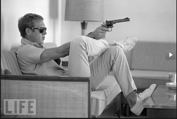 Here's a few shots of Steve McQ...